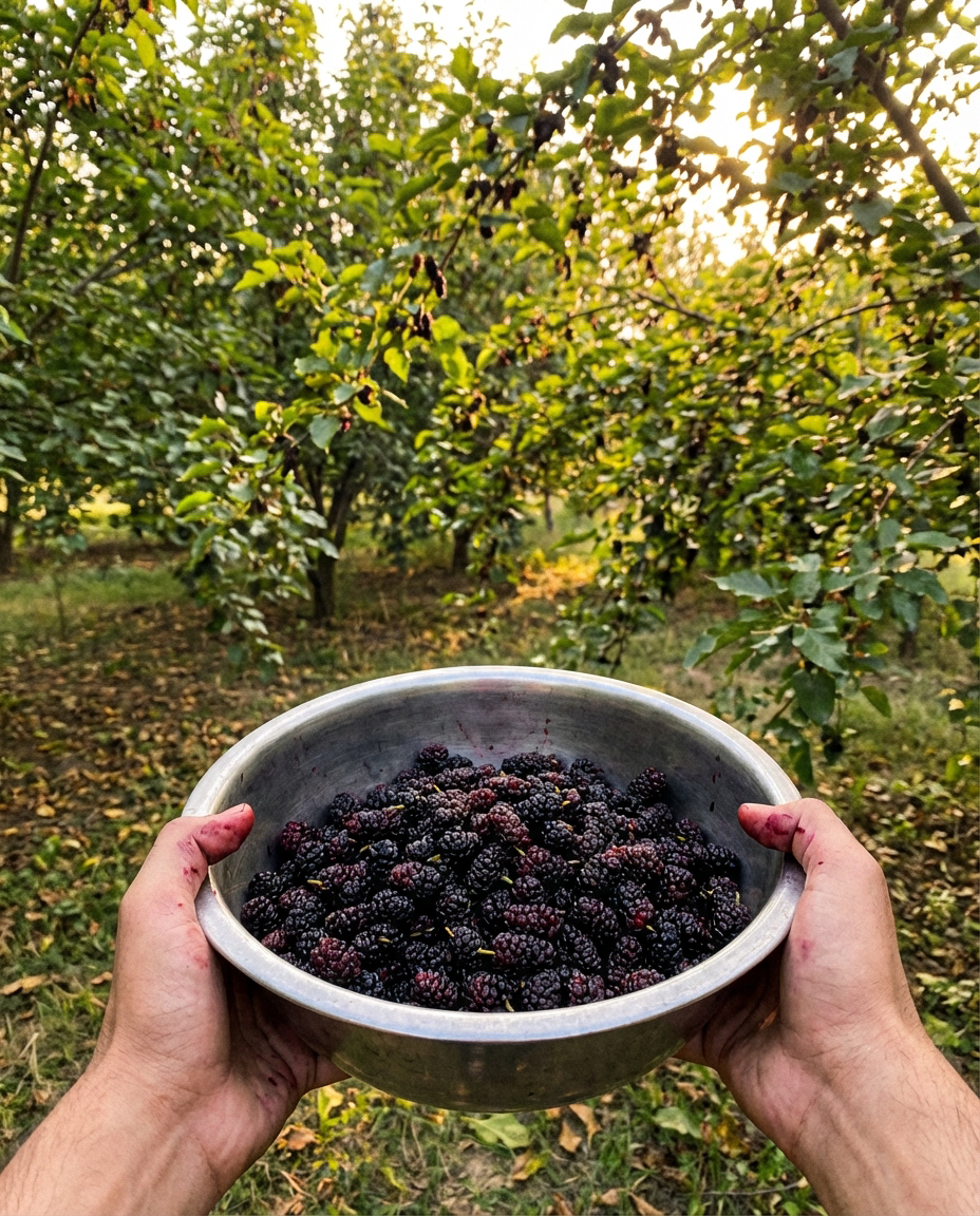 Fresh Shehtoot Mulberries - Lahore Only
